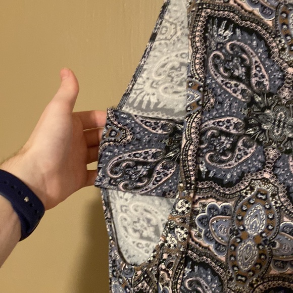 Patterned Summer Dress - Picture 3 of 4